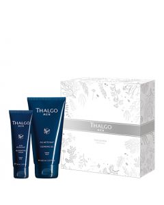 COFFRET THALGOMEN ROSTO (Gel Nettoyant Limpeza rosto 150ml + Creme Antirrugas 50ml). Poupa 11 Euros face à aquisição unitária dos produtos.