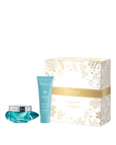 COFFRET REVITALIZANTE ROSTO: Creme Energizant Spiruline 50ml + Soin Nuit Source Marine 50ml. POUPA 31,7 Euro (ou seja desconto de 25% relativamente à aquisição individual dos produtos).  PRIMEIRAS RUGAS, REVITALIZANTE.